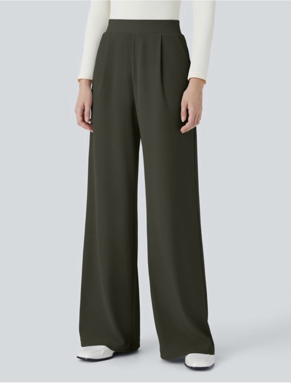 Halara Flex™ DayStretch High Waisted Pocket Straight Leg Work Pants